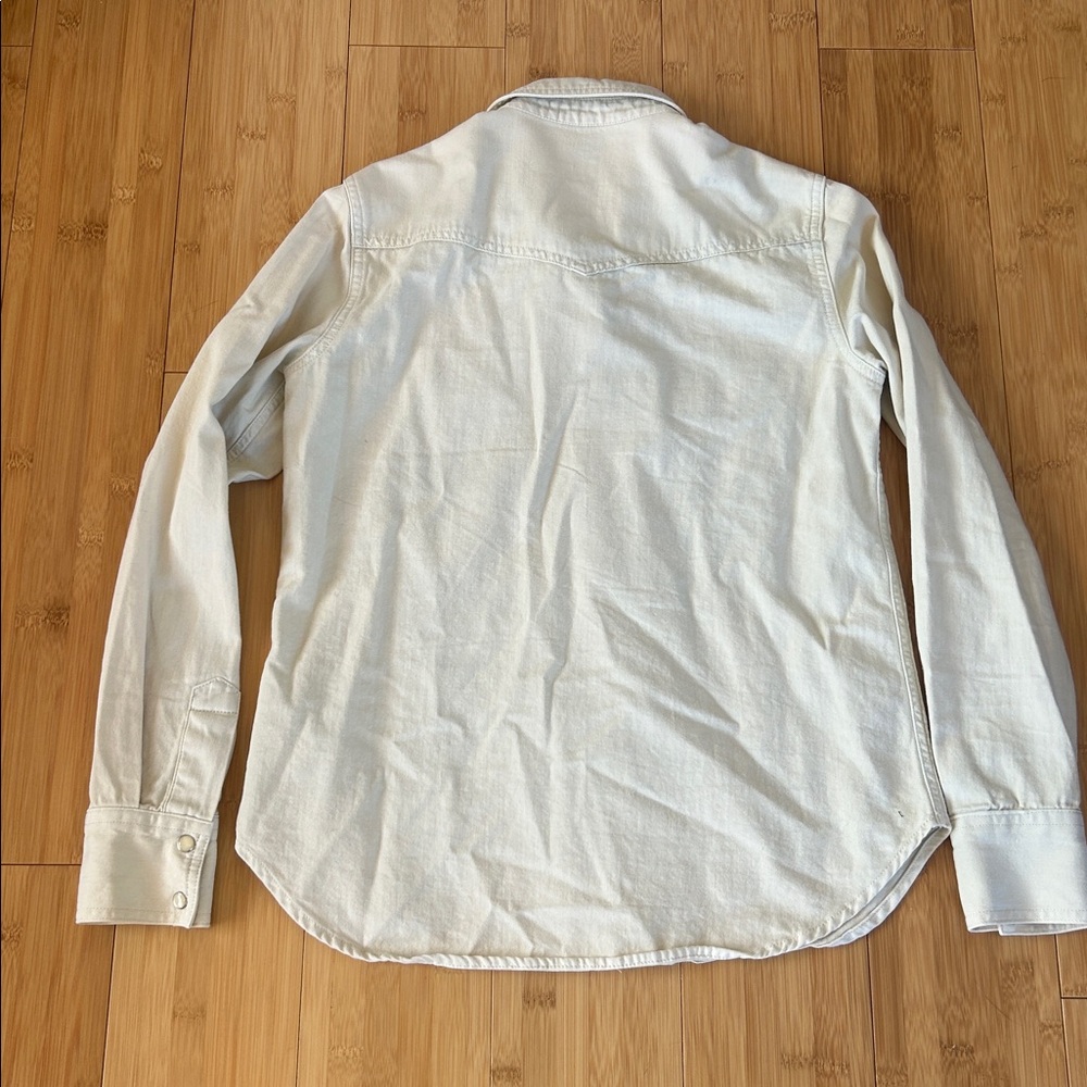 New GAP Denim Button-Down Shirt 100% cotton - Picture 8 of 8